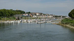 Port de Saint-Valery-sur-Somme en Baie de Somme