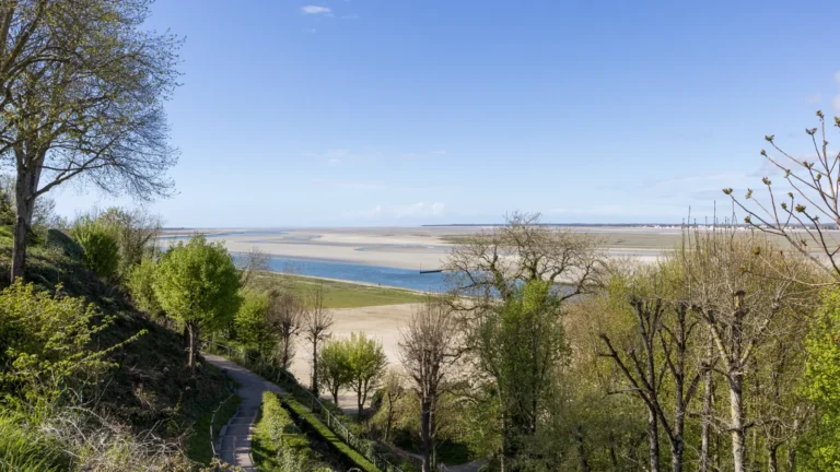 View over Baie de Somme from Saint-Valery-sur-Somme