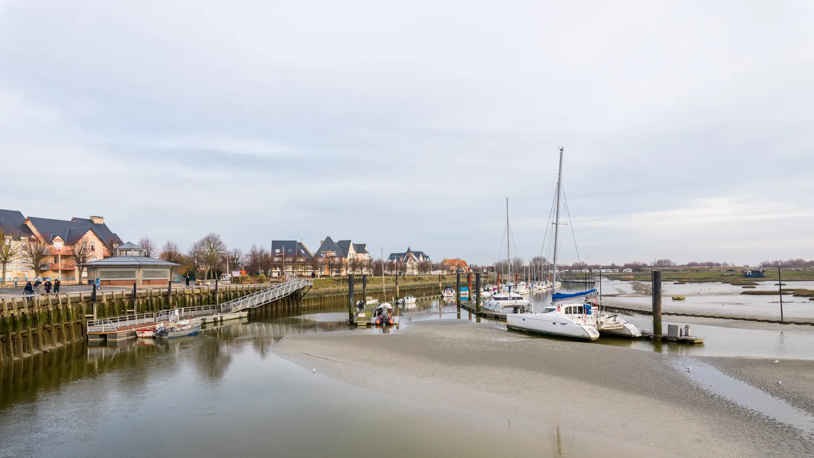 Port du Crotoy en Baie de Somme